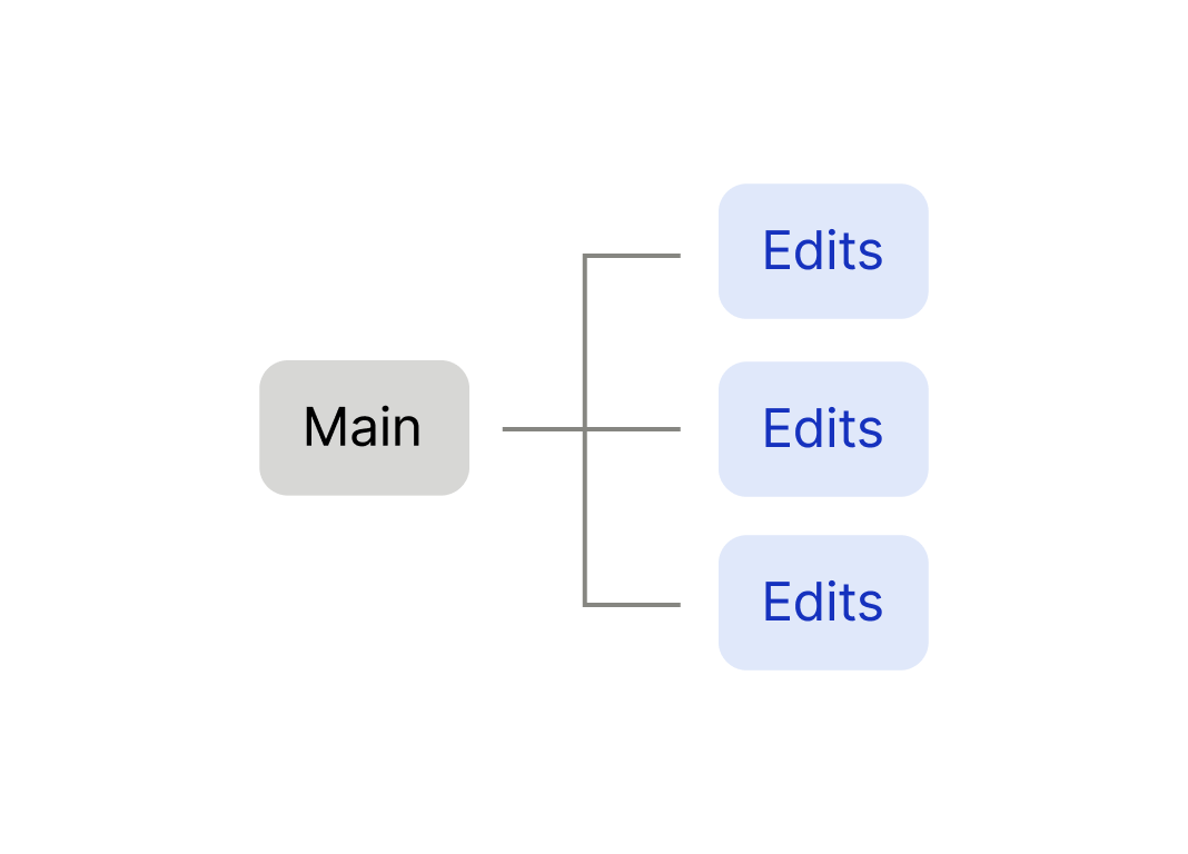 After branching diagram.